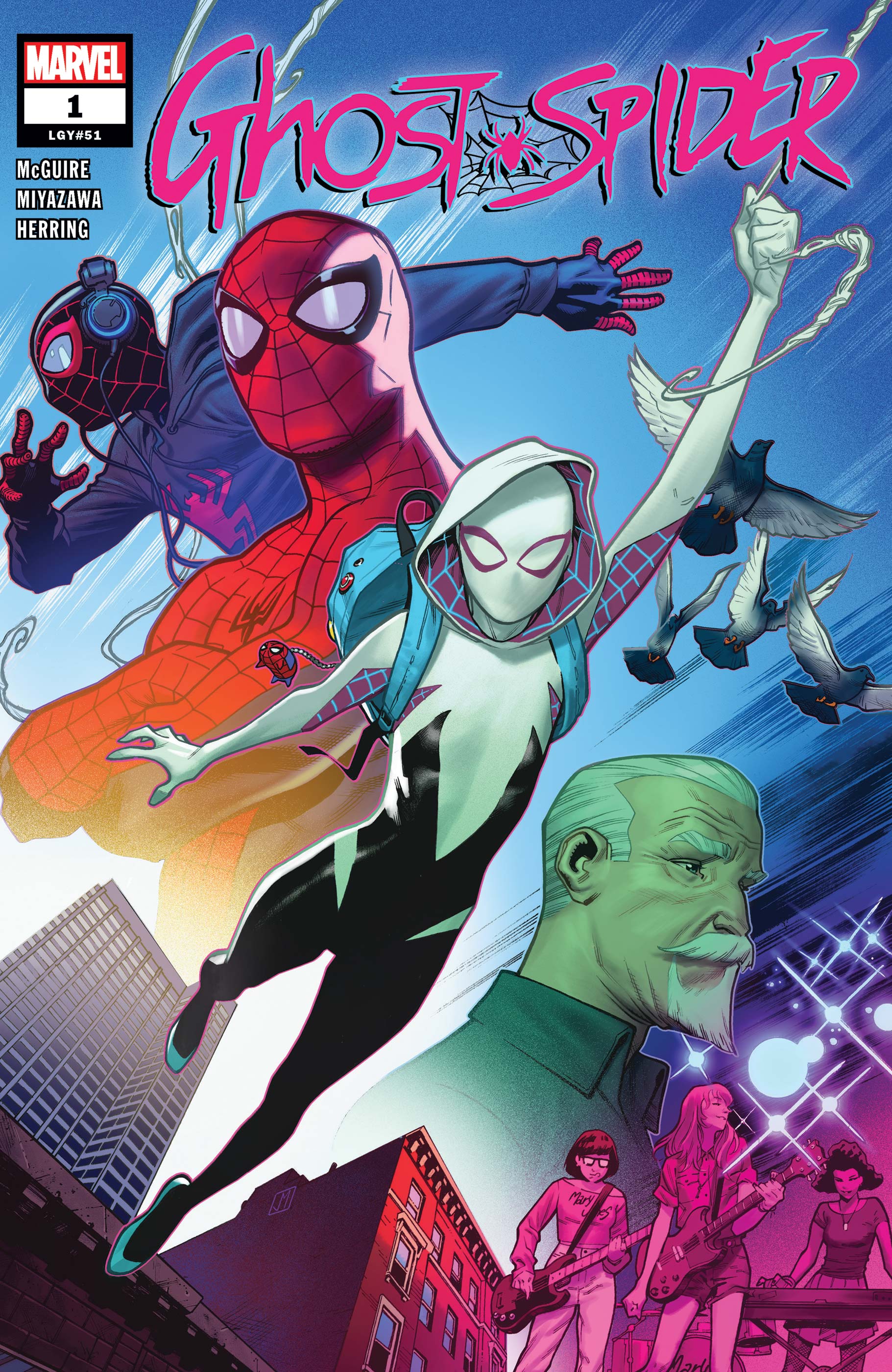 Cover of Ghost-Spider #1