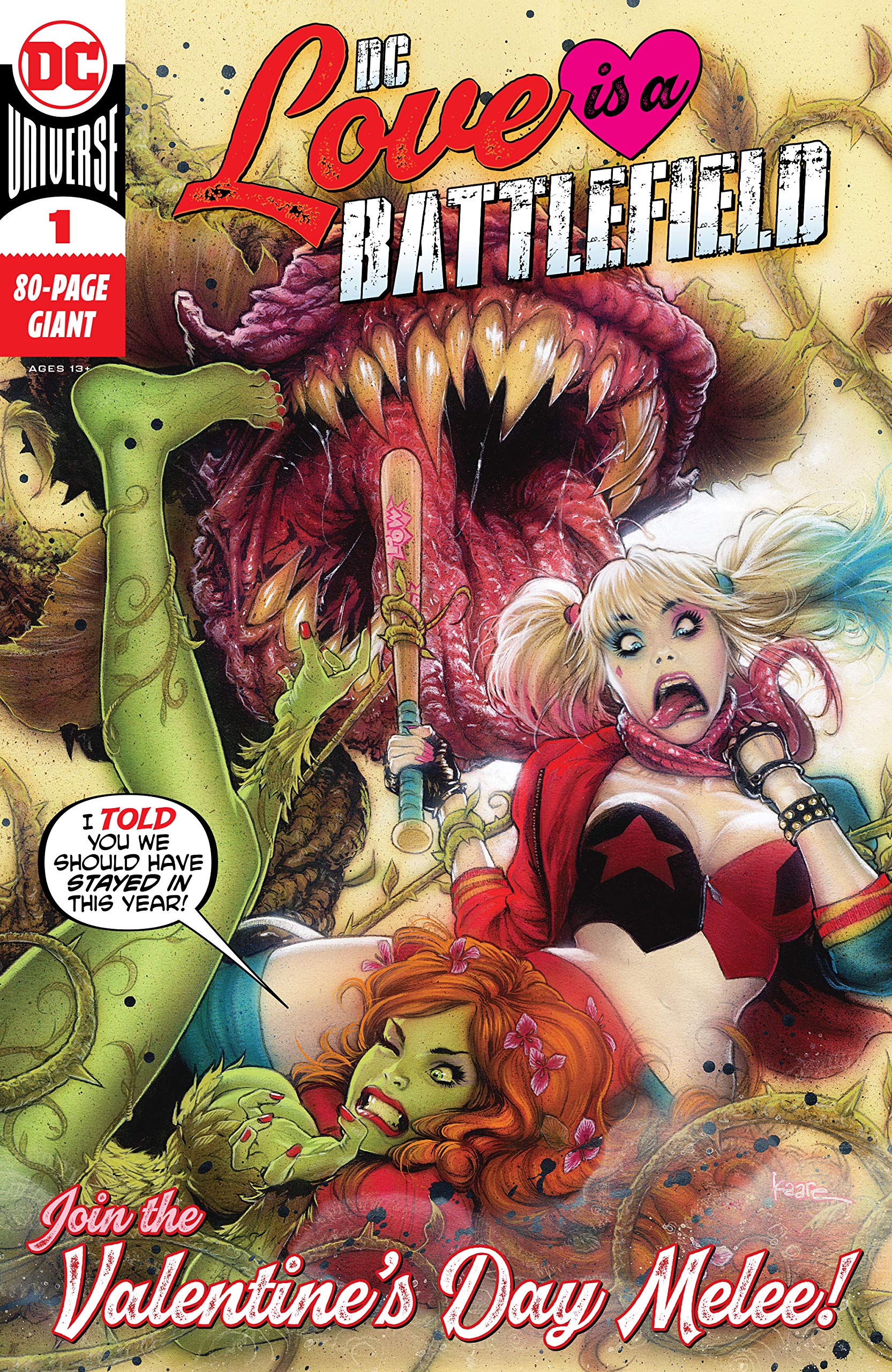 Cover of DC Love Is A Battlefield