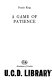 Cover of A Game of Patience