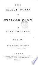 Cover of The Select Works of William Penn