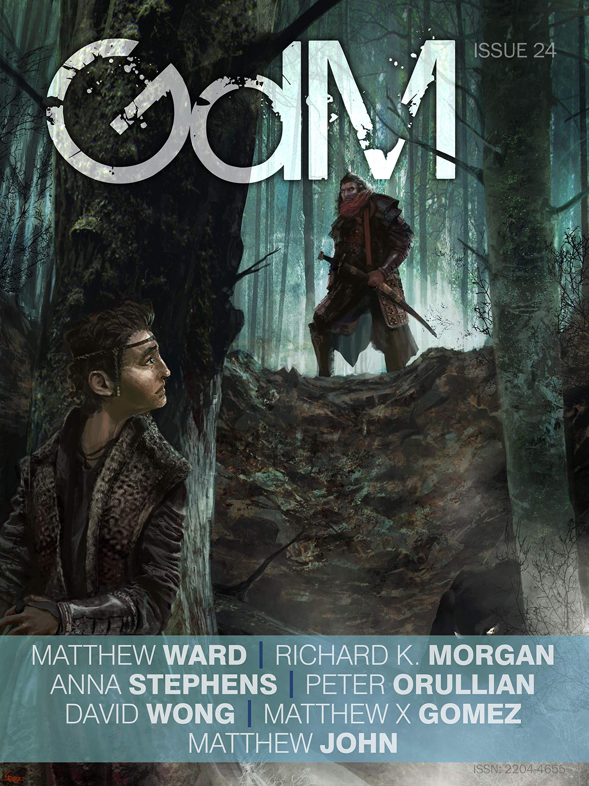 Cover of Grimdark Magazine Issue #24