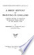 Cover of ... A Brief History of Printing in England