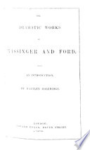 Cover of The Dramatic Works of Massinger and Ford