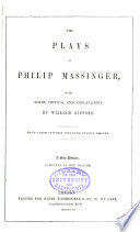 Cover of Plays