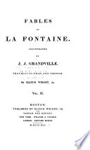 Cover of Fables of La Fontaine