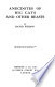 Cover of Anecdotes of Big Cats and Other Beasts
