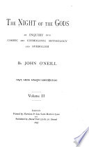 Cover of The Night of the Gods