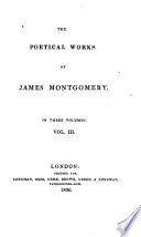 Cover of The Poetical Works of James Montgomery