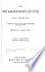 Cover of The Metamorphosis of Ovid