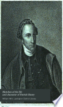 Cover of Sketches of the Life and Character of Patrick Henry