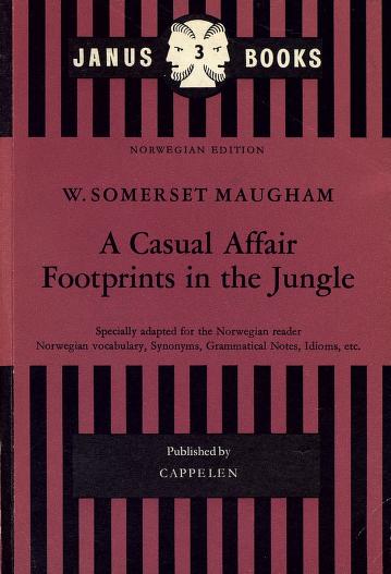 Cover of A casual affair ; Footprints in the jungle