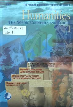 Cover of The Nordic countries and Europe. 2001:22 : Humanities