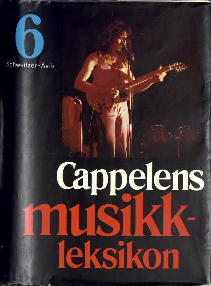 Cover of Cappelens musikkleksikon. 6 : Schweitzer - Åvik