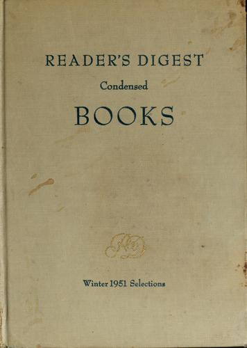 Cover of Reader's Digest Condensed Books--Winter 1951 Selections