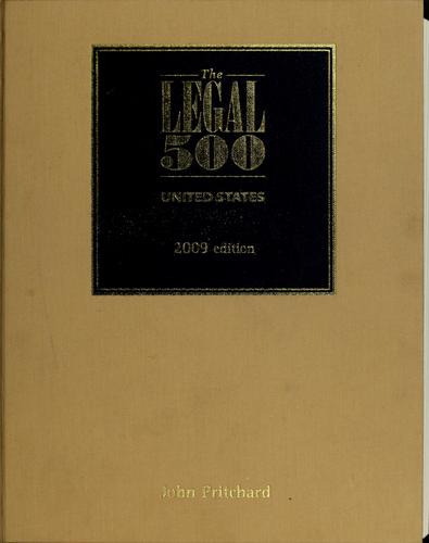 Cover of The legal 500 United States
