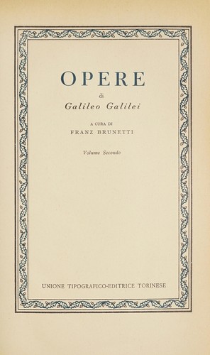 Cover of Opere