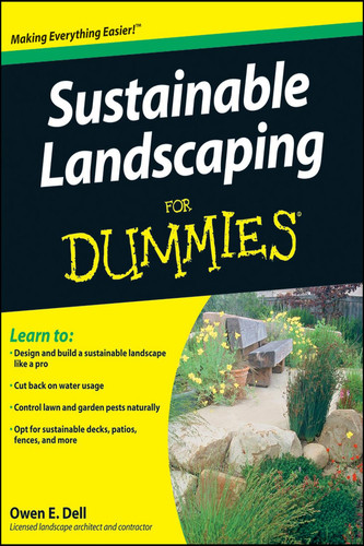 Cover of Sustainable Landscaping For Dummies