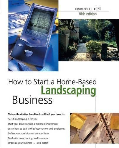 Cover of How to start a home-based landscaping business