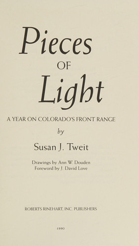 Cover of Pieces of light