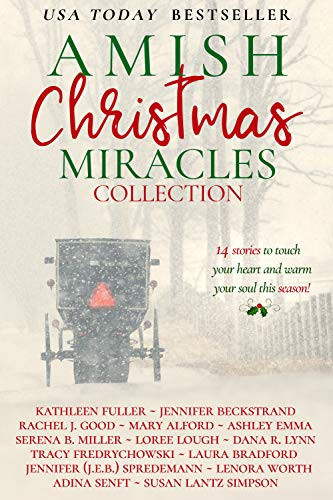Cover of Amish Christmas Miracles Fourteen Stories by Your Favorite Amish Fiction Authors