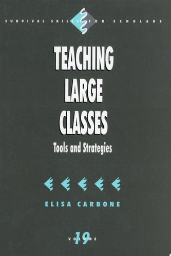 Cover of Teaching large classes