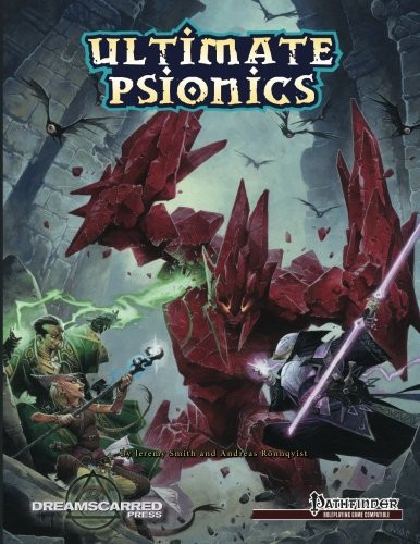Cover of Ultimate Psionics B&W Black and White Softcover
