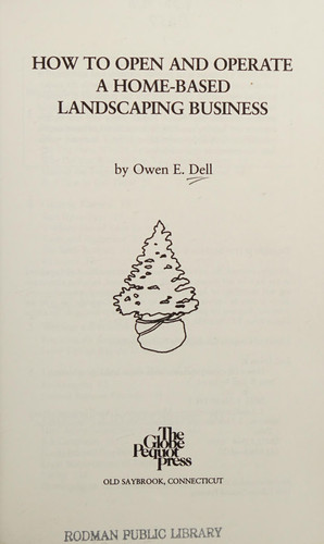 Cover of How to Start a Home-Based Landscaping Business