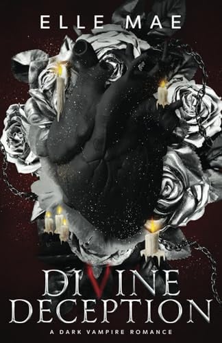 Cover of Divine Deception A Sapphic Vampire Enemies to Lovers Throuple Romance