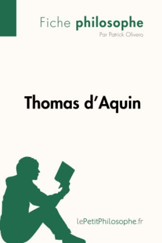 Cover of Thomas d'Aquin (Fiche philosophe) Comprendre la philosophie avec lePetitPhilosophe.fr