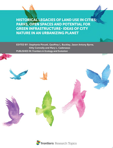 Cover of Historical Legacies of Land Use in Cities; Parks, Open Spaces and Potential for Green Infrastructure- Ideas of City Nature in an Urbanizing Planet