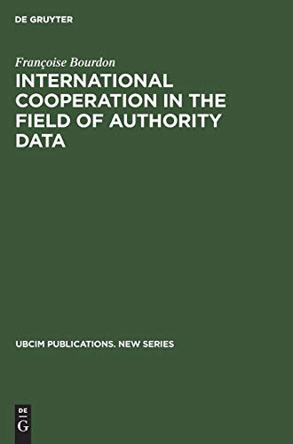 Cover of International cooperation in the field of authority data