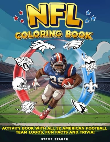 Cover of NFL Coloring Book