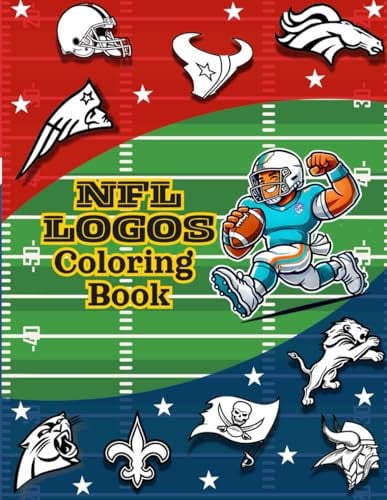 Cover of NFL LOGOS Coloring Book